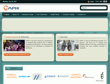 Tablet Screenshot of amphigroup.com